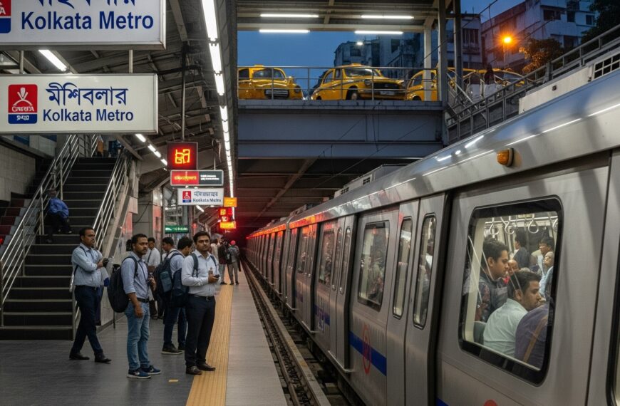 2025 কলকাতা মেট্রোর তরফে TETRA যোগাযোগ ব্যবস্থা চালু: বিঘ্ন কমাতে ও নিরাপদ ভ্রমণ নিশ্চিত করতে বড় পদক্ষেপ