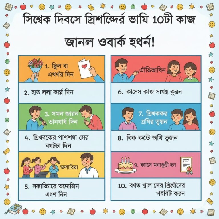 শিক্ষক দিবসে শিক্ষার্থীদের উচিত এই 10টি কাজ জানলে অবাক হবেন!