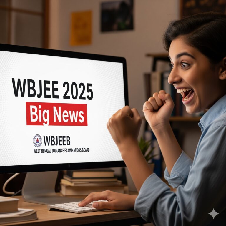 মপ-আপ রাউন্ড নিয়ে ধোঁয়াশা! WBJEE 2025 প্রার্থীদের জন্য বড় খবর