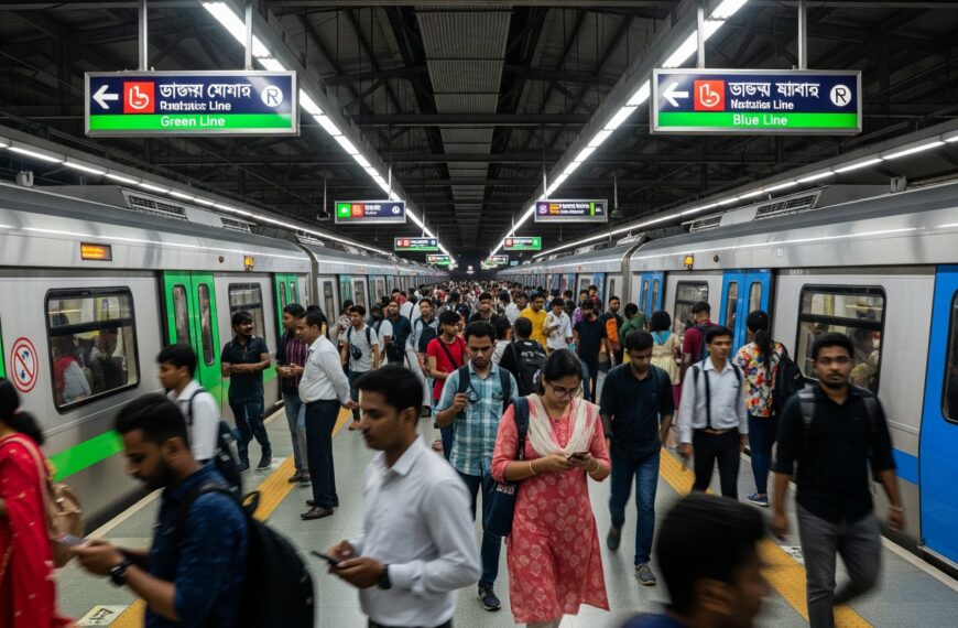 2025 কলকাতা মেট্রোর তরফে TETRA যোগাযোগ ব্যবস্থা চালু: বিঘ্ন কমাতে ও নিরাপদ ভ্রমণ নিশ্চিত করতে বড় পদক্ষেপ