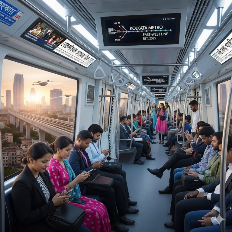 পূর্ব-পশ্চিম মেট্রোর 2025 এর নতুন অধ্যায়: ভিড়েই বোঝা গেল ভবিষ্যতের ছবি