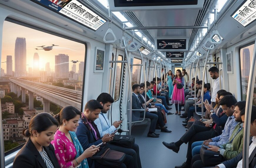 পূর্ব-পশ্চিম মেট্রোর 2025 এর নতুন অধ্যায়: ভিড়েই বোঝা গেল ভবিষ্যতের ছবি