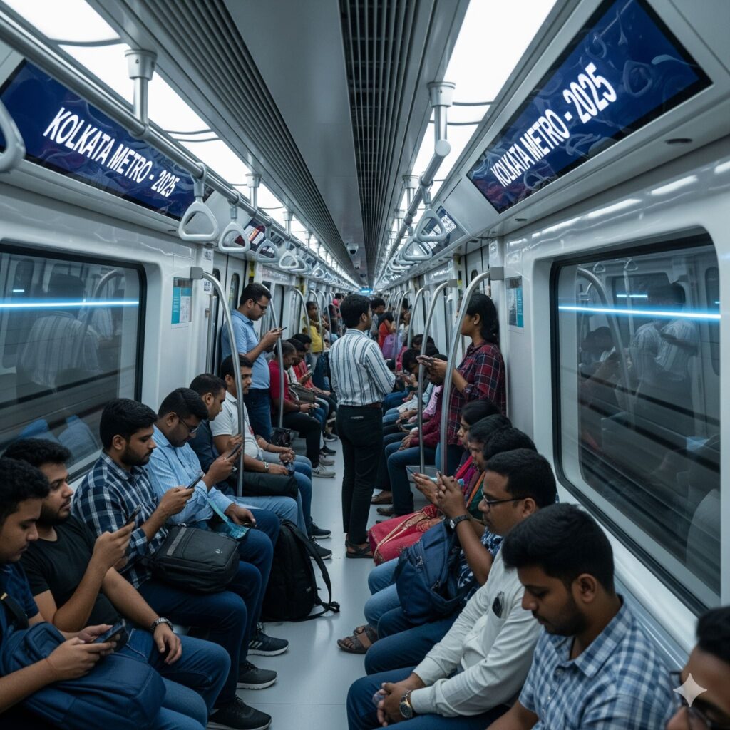 পূর্ব-পশ্চিম মেট্রোর 2025 এর নতুন অধ্যায়: ভিড়েই বোঝা গেল ভবিষ্যতের ছবি