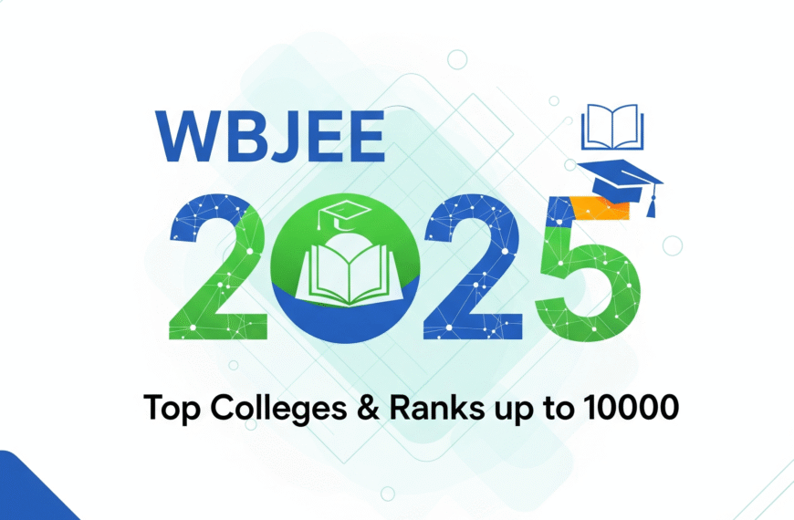 WBJEE 2025 10000 র‍্যাঙ্ক পর্যন্ত সেরা কলেজ |&hellip;