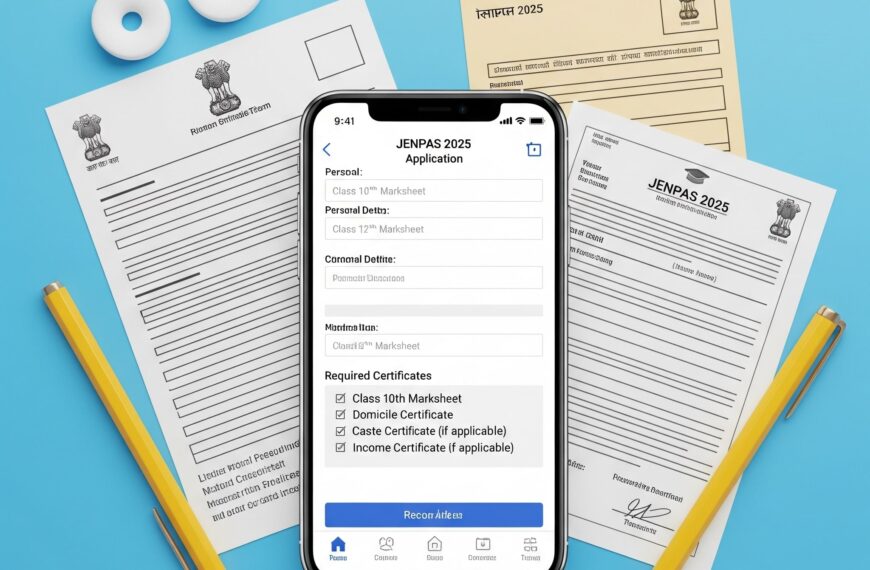 JENPAS 2025 পরীক্ষার্থীদের ফর্ম ফিল-আপে প্রয়োজনীয় সার্টিফিকেট: জানুন এখনই