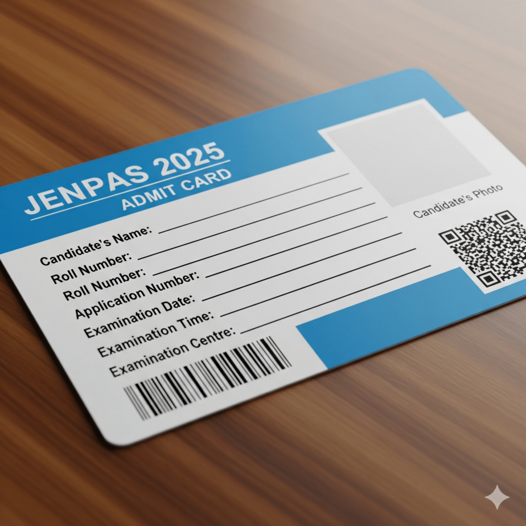 জেনপাস 2025 পরীক্ষার অ্যাডমিট কার্ড প্রকাশের তারিখ জানুন এখনই