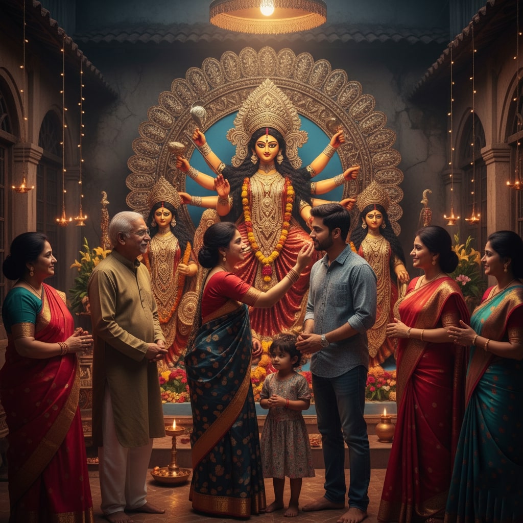 দুর্গাপূজা মানেই শুধু উৎসব নয় আবেগের গল্প