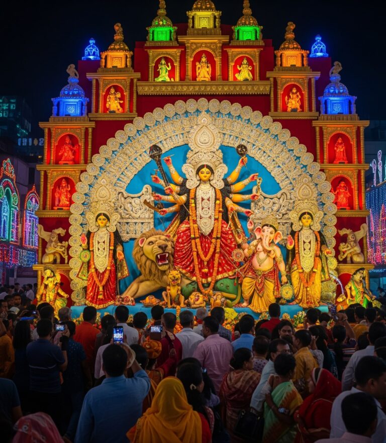 🌸 নর্থ কলকাতায় প্যান্ডেল হপিং প্ল্যান – ভিড় এড়িয়ে সহজ গাইড