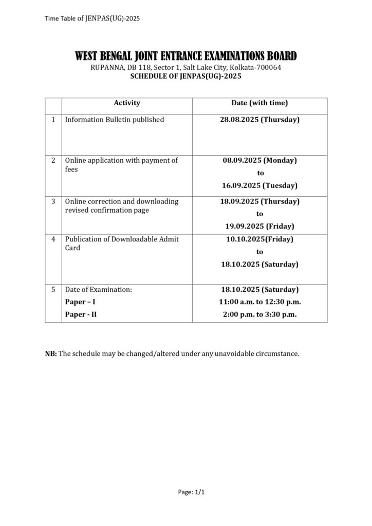 JENPAS 2025 পরীক্ষার্থীদের জন্য টপ ১০ প্রস্তুতি টিপস