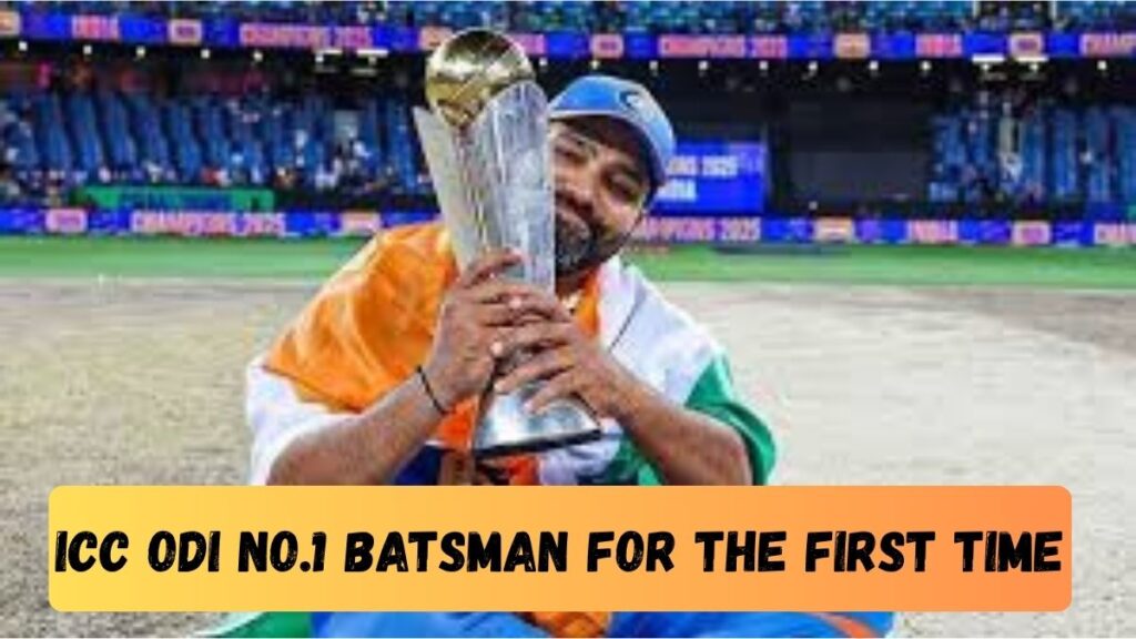 Rohit Sharma Creates History! Becomes ICC ODI No.1 Batsman for the First Time