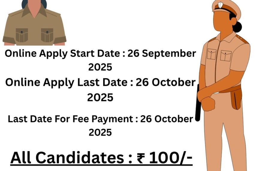 Bihar Police SI Recruitment (BPSSC) 2025 – Apply Online for 1799 SI Posts