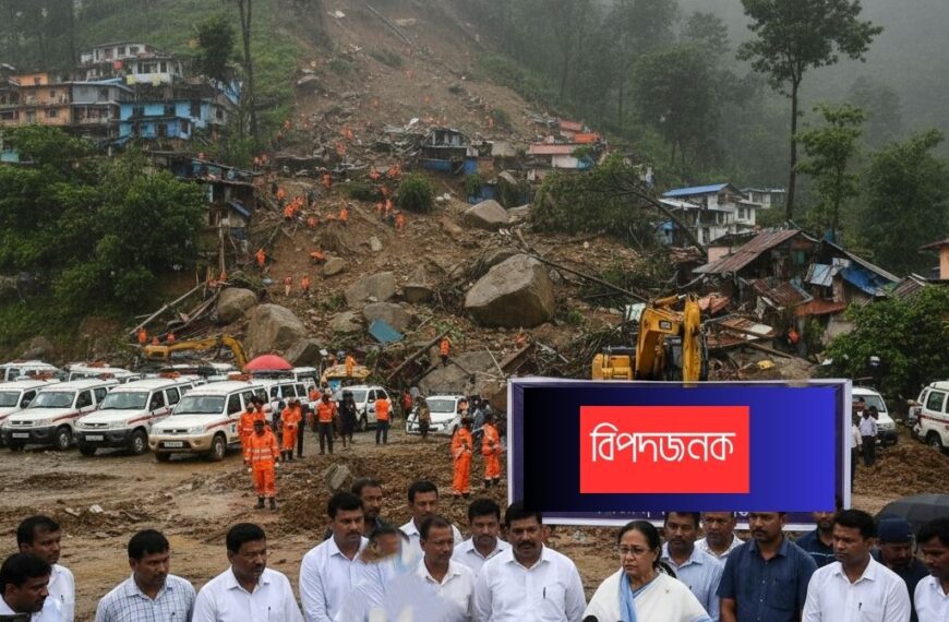 উত্তরবঙ্গে দুর্যোগ! ভূমিধসে মৃত্যু বেড়ে ২৮ মুখ্যমন্ত্রীর জরুরি নির্দেশ ও সহায়তা মৃতদের পরিবারকে ৫ লাখ টাকা ক্ষতিপূরণ