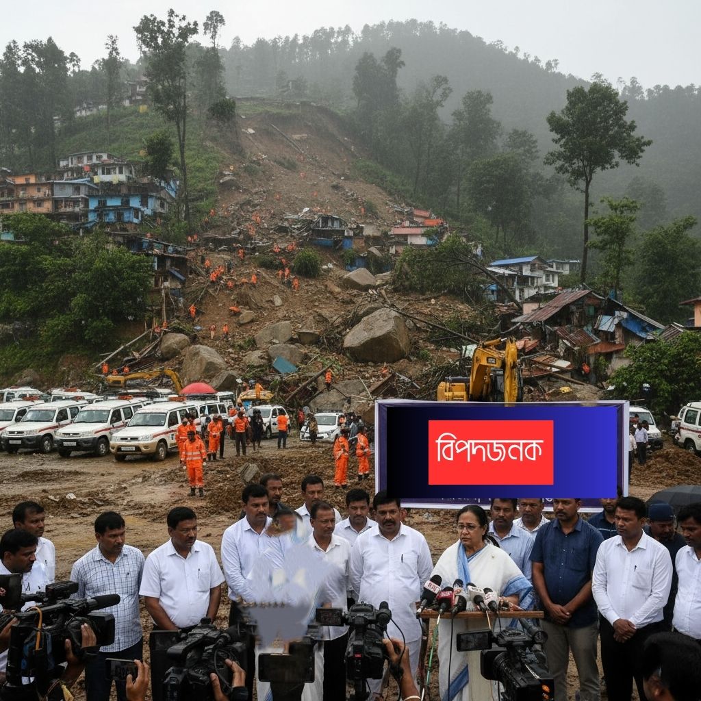উত্তরবঙ্গে দুর্যোগ! ভূমিধসে মৃত্যু বেড়ে ২৮ মুখ্যমন্ত্রীর জরুরি নির্দেশ ও সহায়তা মৃতদের পরিবারকে ৫ লাখ টাকা ক্ষতিপূরণ