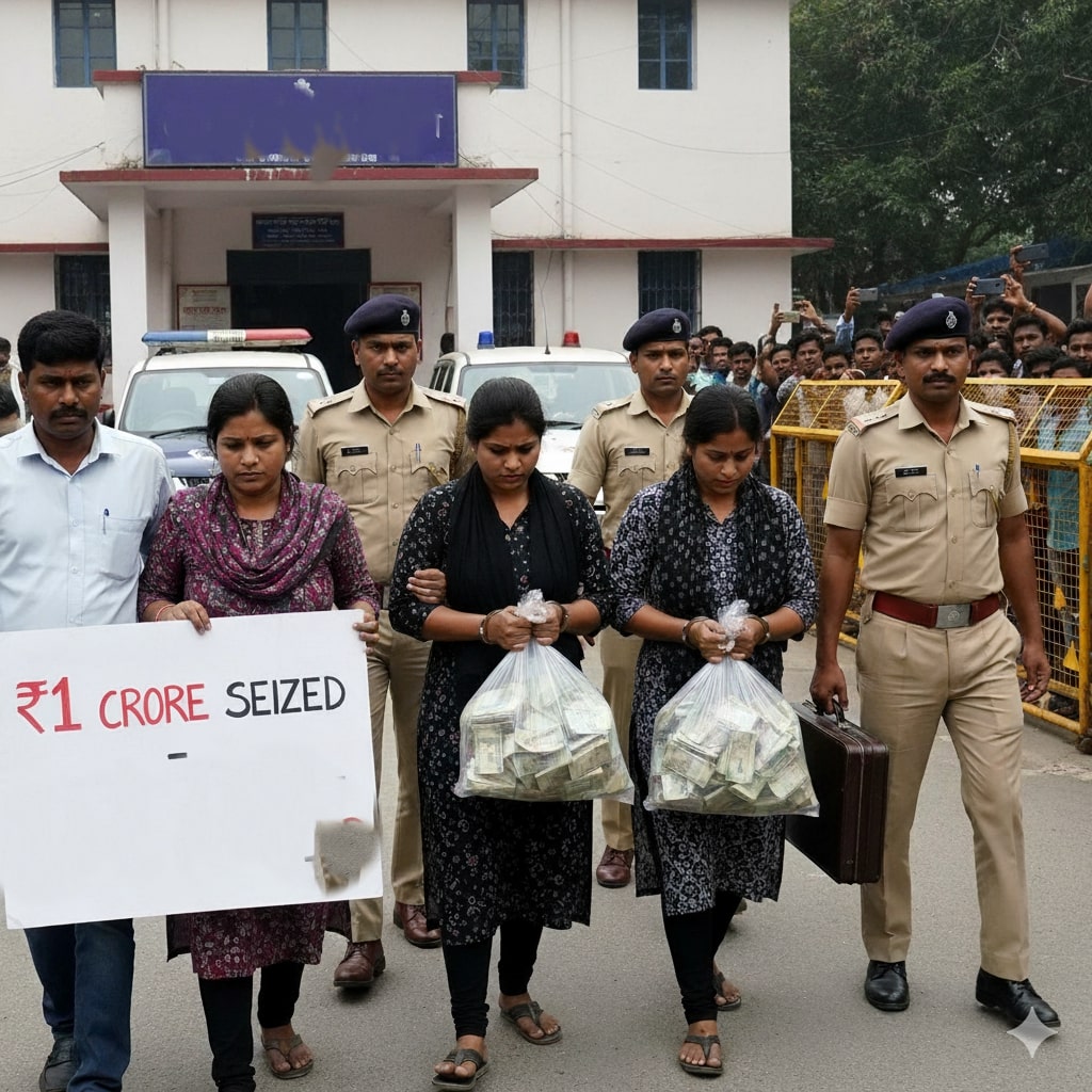 কুচ বিহারে ১ কোটি টাকার ইয়াবা সহ ৩ নারী গ্রেফতার