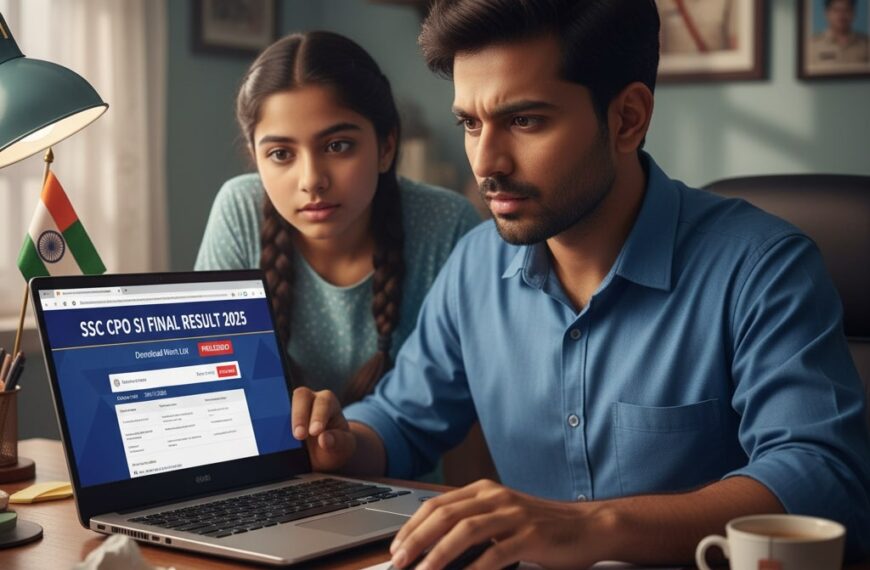 SSC CPO SI Final Result 2025 প্রকাশিত – এখনই দেখে নিন আপনার ফলাফল