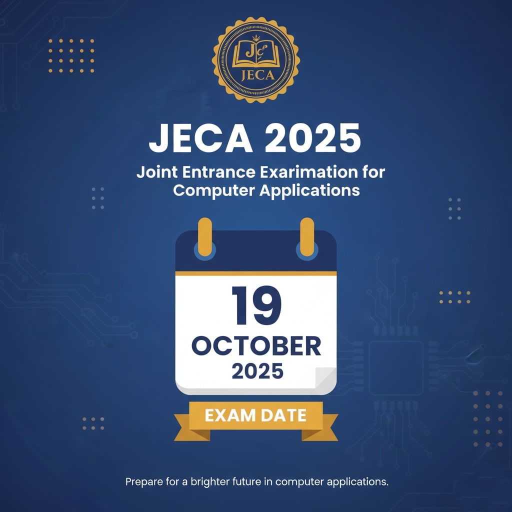 JECA ২০২৫ পরীক্ষার তারিখ ঘোষণা: ১৯ অক্টোবর ২০২৫ –  সিলেবাস ও আবেদন প্রক্রিয়া  