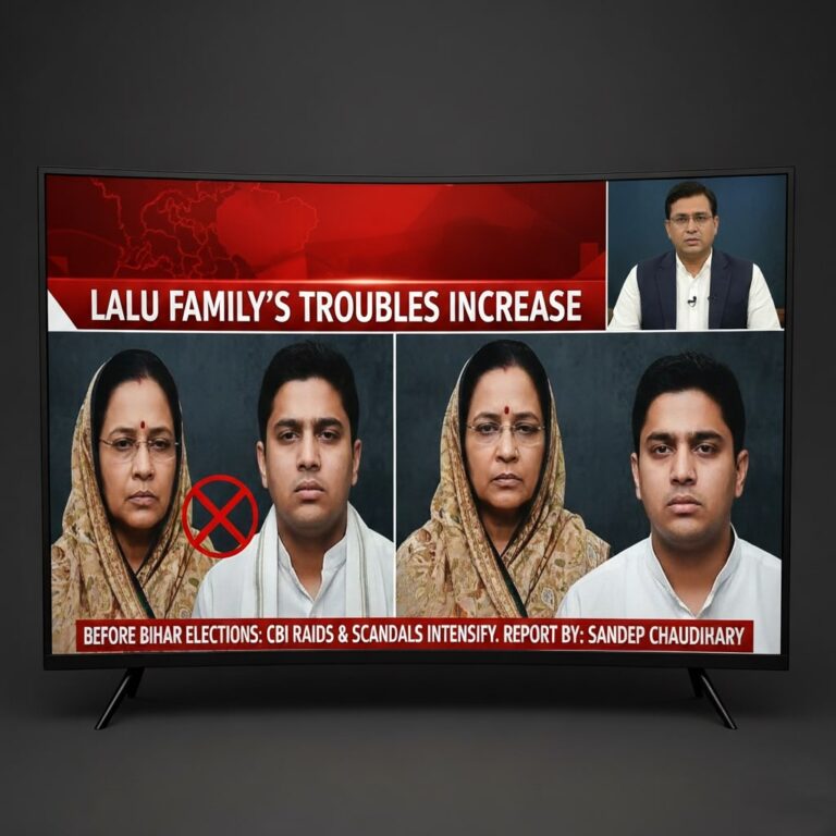 संदीप चौधरी: बिहार चुनाव से पहले लालू प्रसाद यादव के परिवार की मुश्किलें बढ़ी