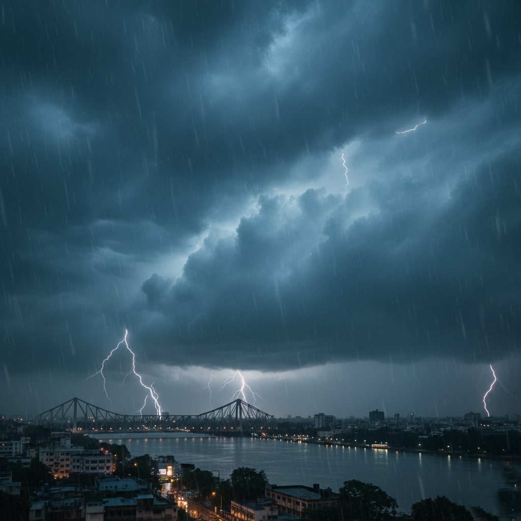 দক্ষিণবঙ্গে ঘন মেঘের চাদর - আলিপুর আবহাওয়া দফতরের নতুন সতর্কতা জারি!