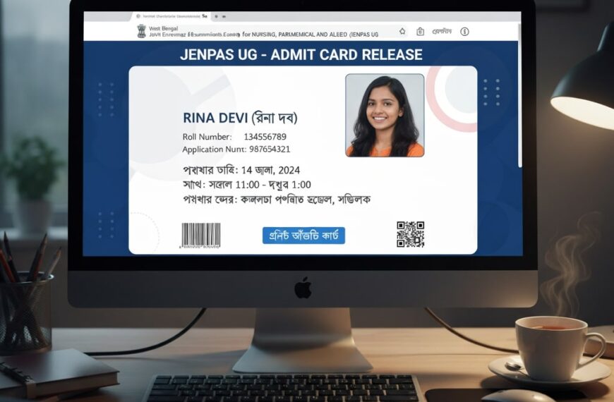 জেনপাস ভর্তি পরীক্ষা — অ্যাডমিট কার্ড রিলিজের তথ্য