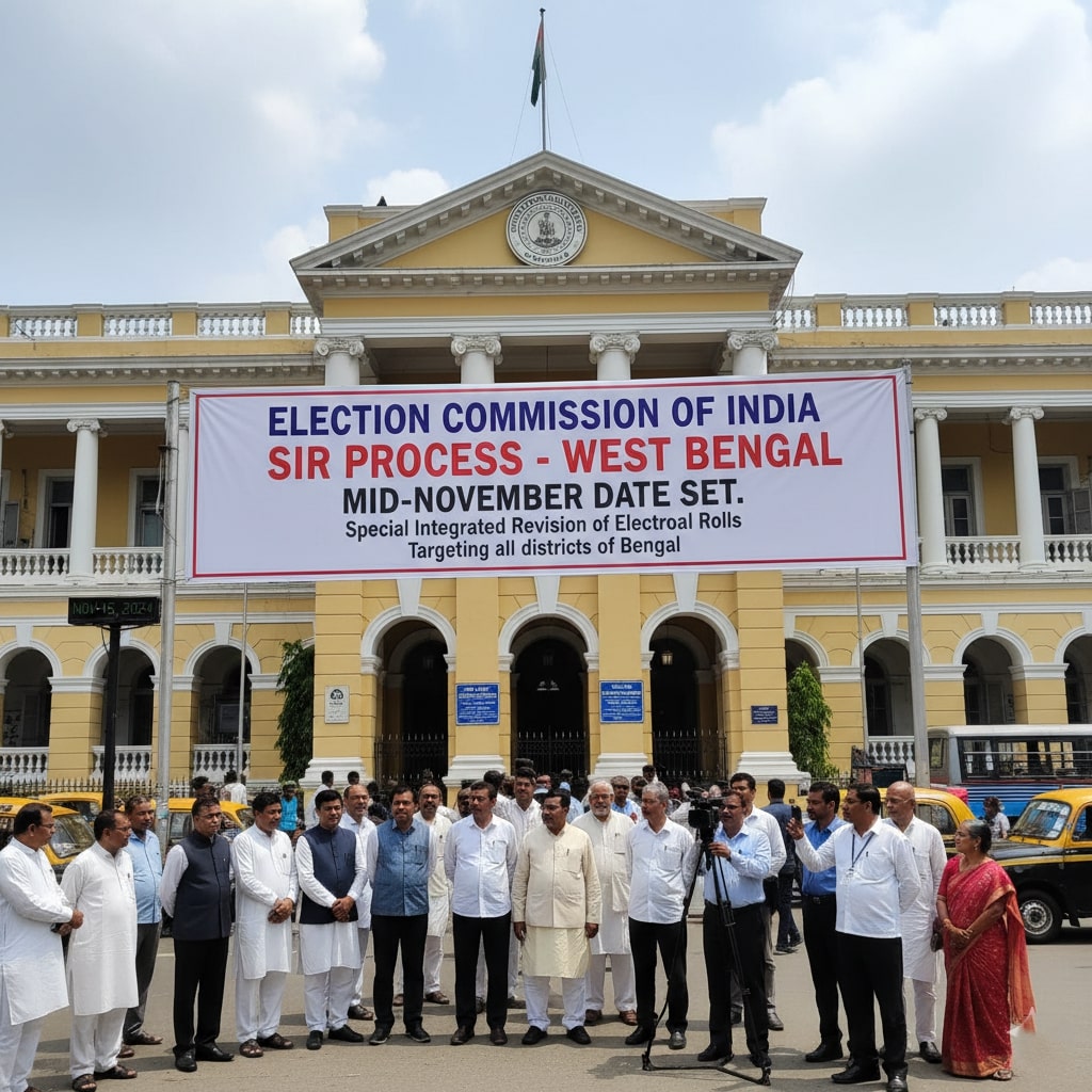 Election Commission of India sets mid-November date for SIR process in Bengal