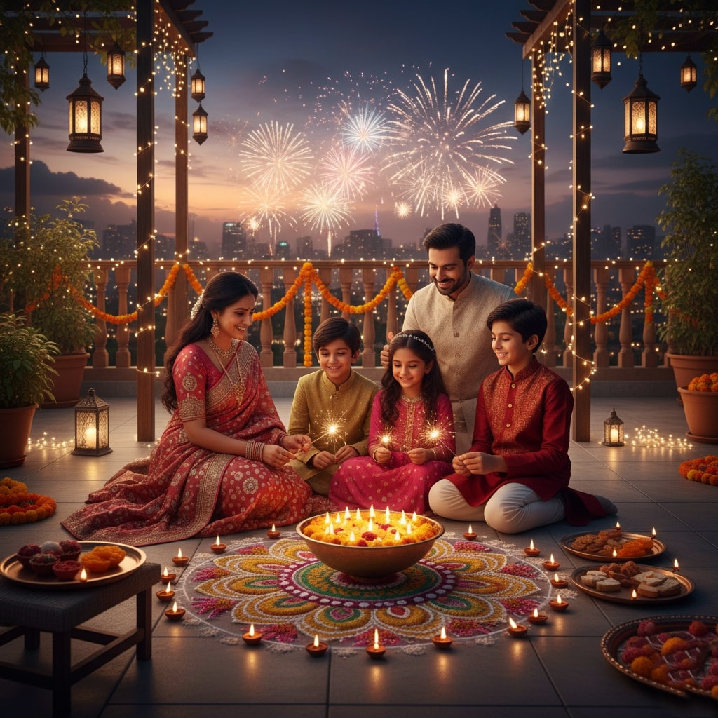 দীপাবলি 2025 – আলোর উৎসব ইতিহাস তাৎপর্য ও পালনের নিয়ম