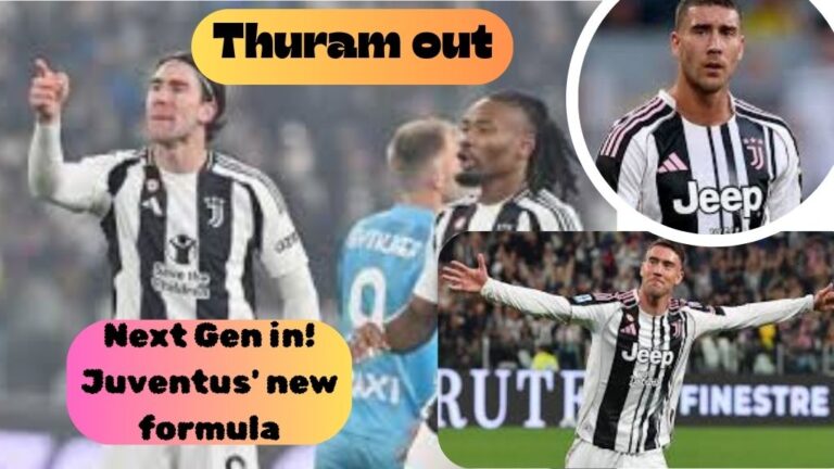 थुराम OUT, Next Gen IN! युवेंटस के नए फॉर्मूले से हिले फुटबॉल फैंस!