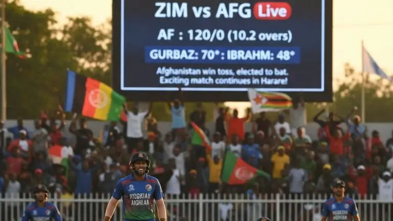 ZIM vs AFG Live
