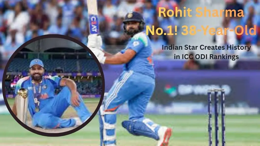 Rohit Sharma No.1! 38-Year-Old Indian Star Creates History in ICC ODI Rankings