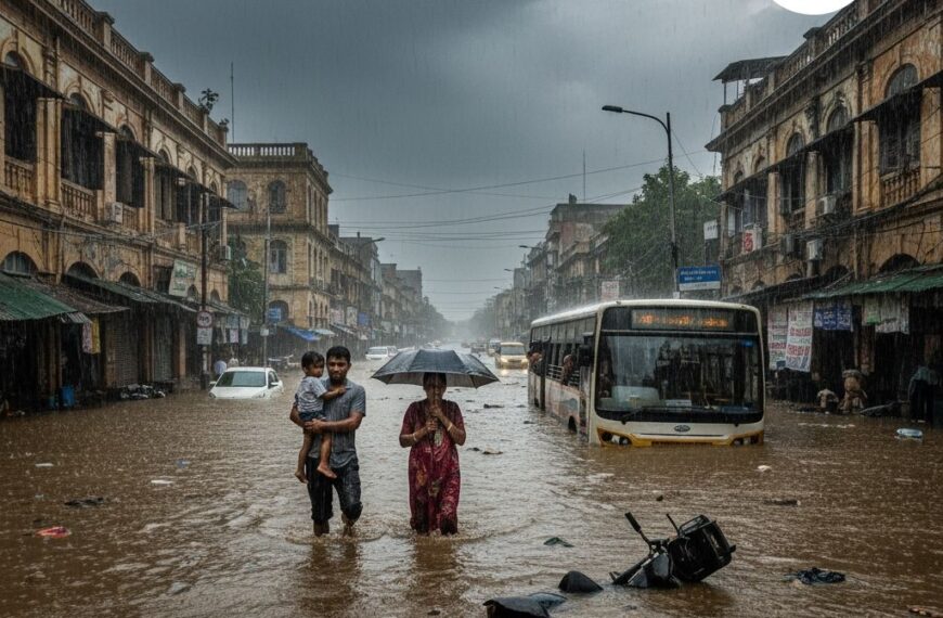 पटना में भारी बारिश का कहर: शहर बेहाल लोग परेशान