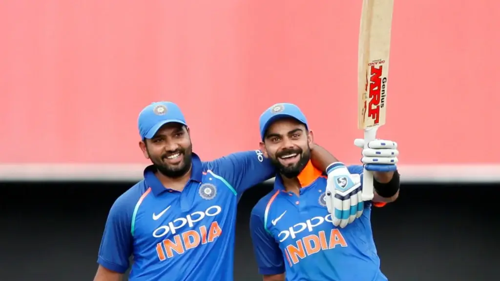 Rohit Sharma and Virat Kohli partnership in India ODI team