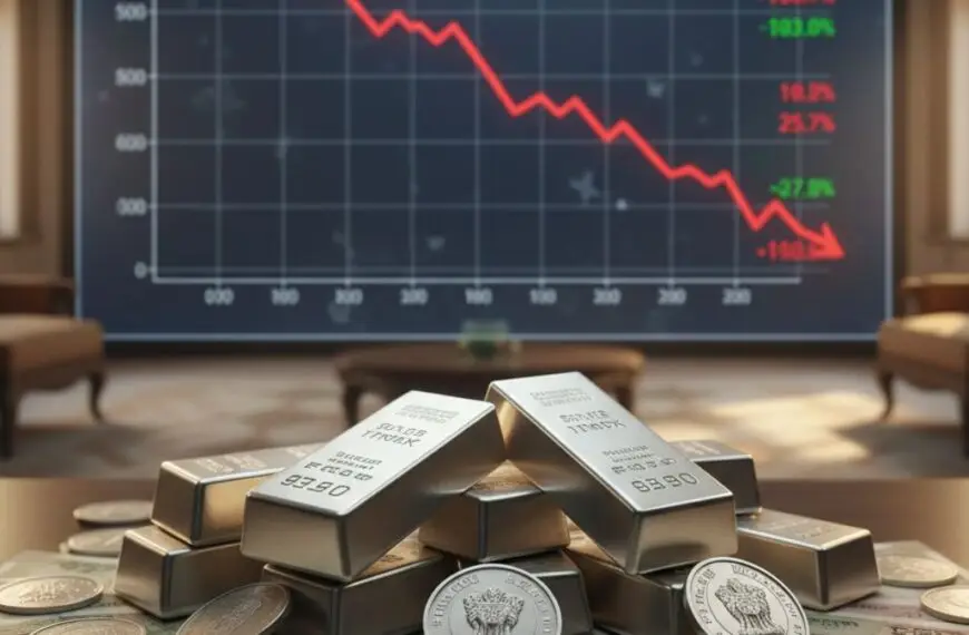 चांदी के दाम फिर लुढ़के! जानें आज 26 अक्टूबर को आपके शहर में चांदी का भाव