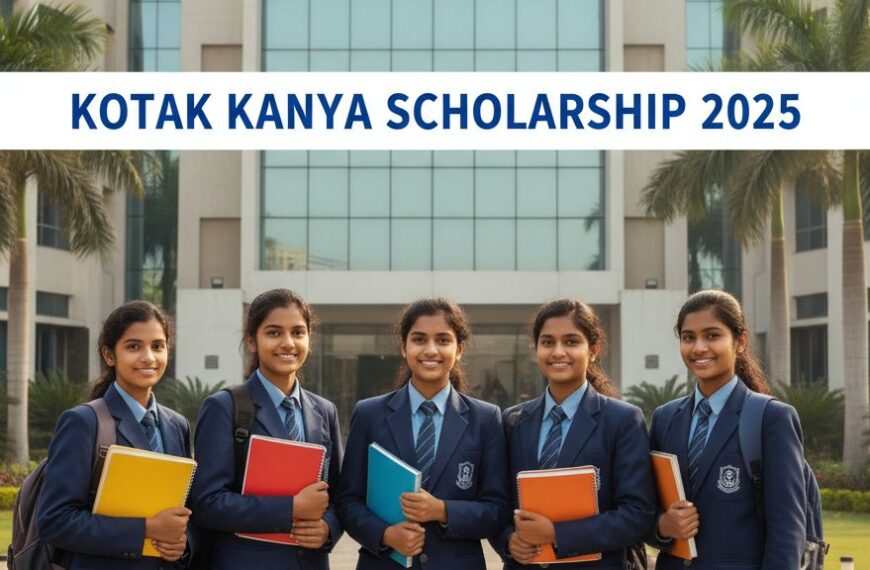 कोटक कन्या स्कॉलरशिप 2025-26: बेटियों के उज्ज्वल भविष्य के लिए ₹1.5 लाख तक की स्कॉलरशिप