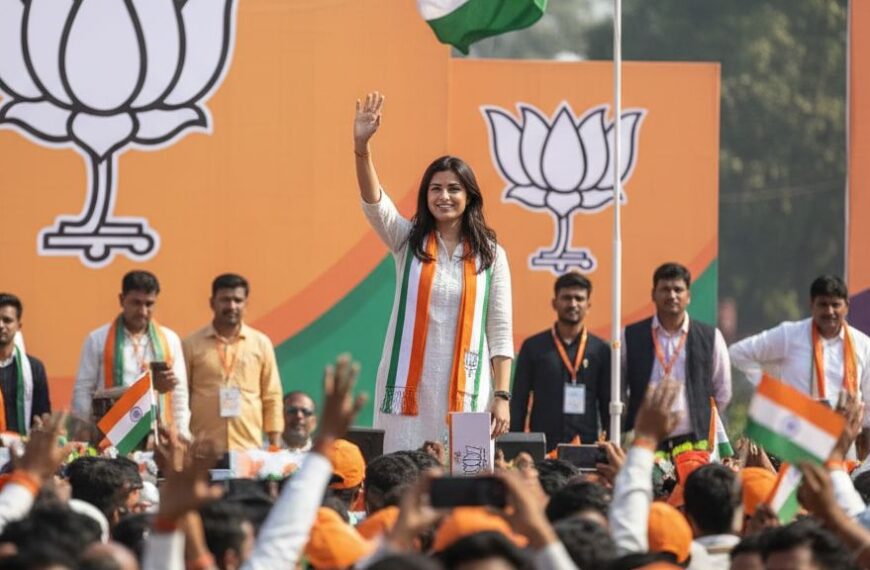 मैथिली ठाकुर बीजेपी में शामिल होंगी? बिहार चुनाव 2025 से पहले सियासी हलचल तेज़