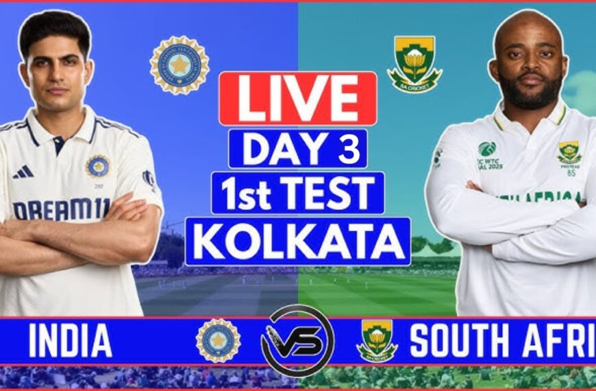 India vs South Africa Test Match Day 3