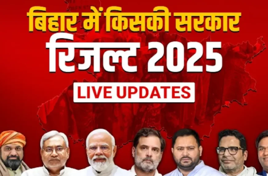 Bihar Election Results 2025: NDA की बड़ी जीत | BJP–JDU का दमदार प्रदर्शन | RJD को झटका