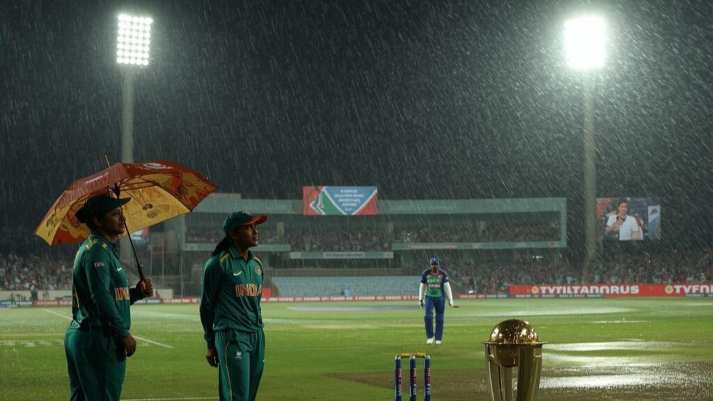 India vs South Africa LIVE Score, Women’s World Cup Final 2025: बारिश से रुका मैच, नवी मुंबई में टॉस में देरी; भारत की प्लेइंग XI पर नज़र