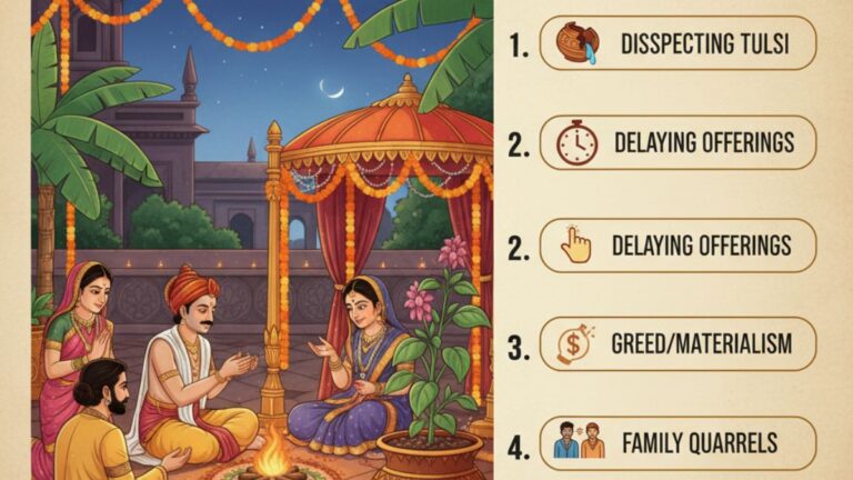 2 नवंबर को है तुलसी विवाह — जानें वो 5 गलतियां जो आपके सारे पुण्य बिगाड़ सकती हैं!