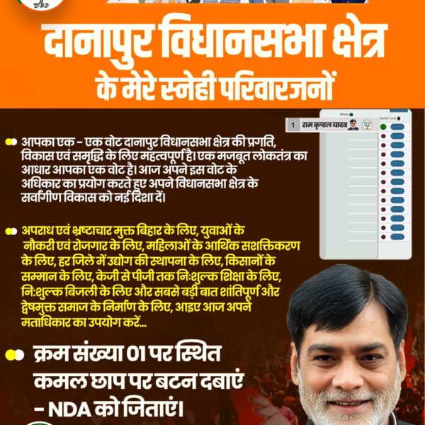 “Danapur Election Result LIVE: राम कृपाल यादव 25,000+&hellip;