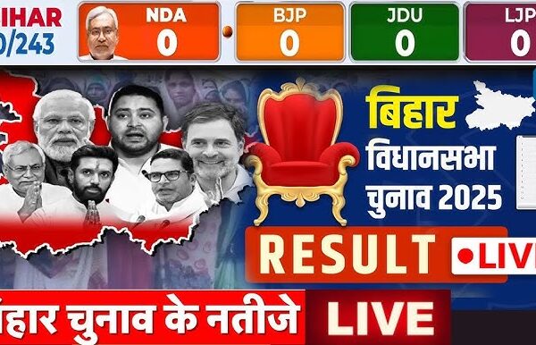 Bihar Election Results 2025 — BJP–JDU का कब्जा,&hellip;