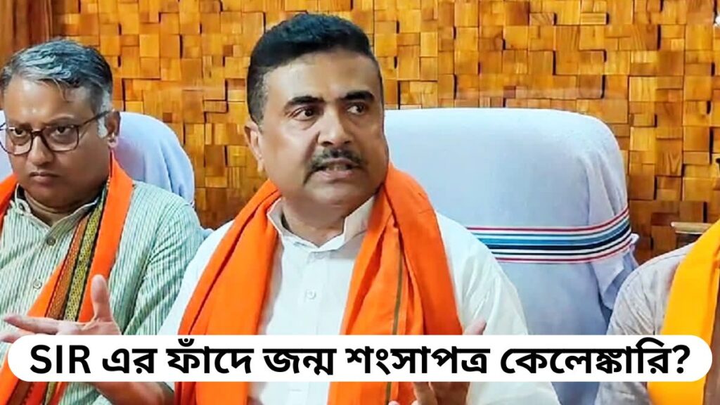 SIR এর ফাঁদে জন্ম শংসাপত্র কেলেঙ্কারি?