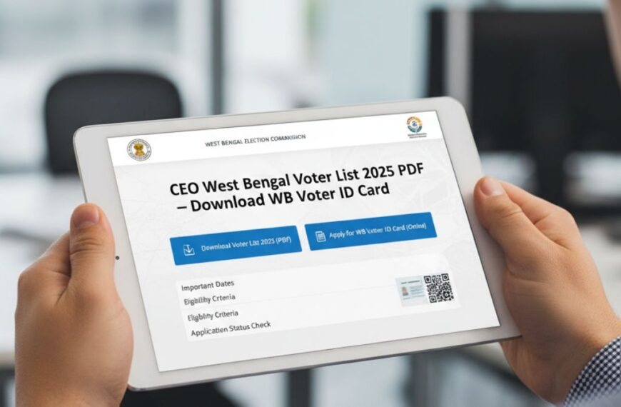 CEO West Bengal Voter List